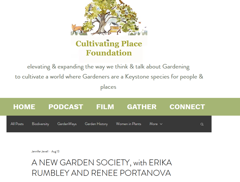 2026 Cultivating Place podcast interview