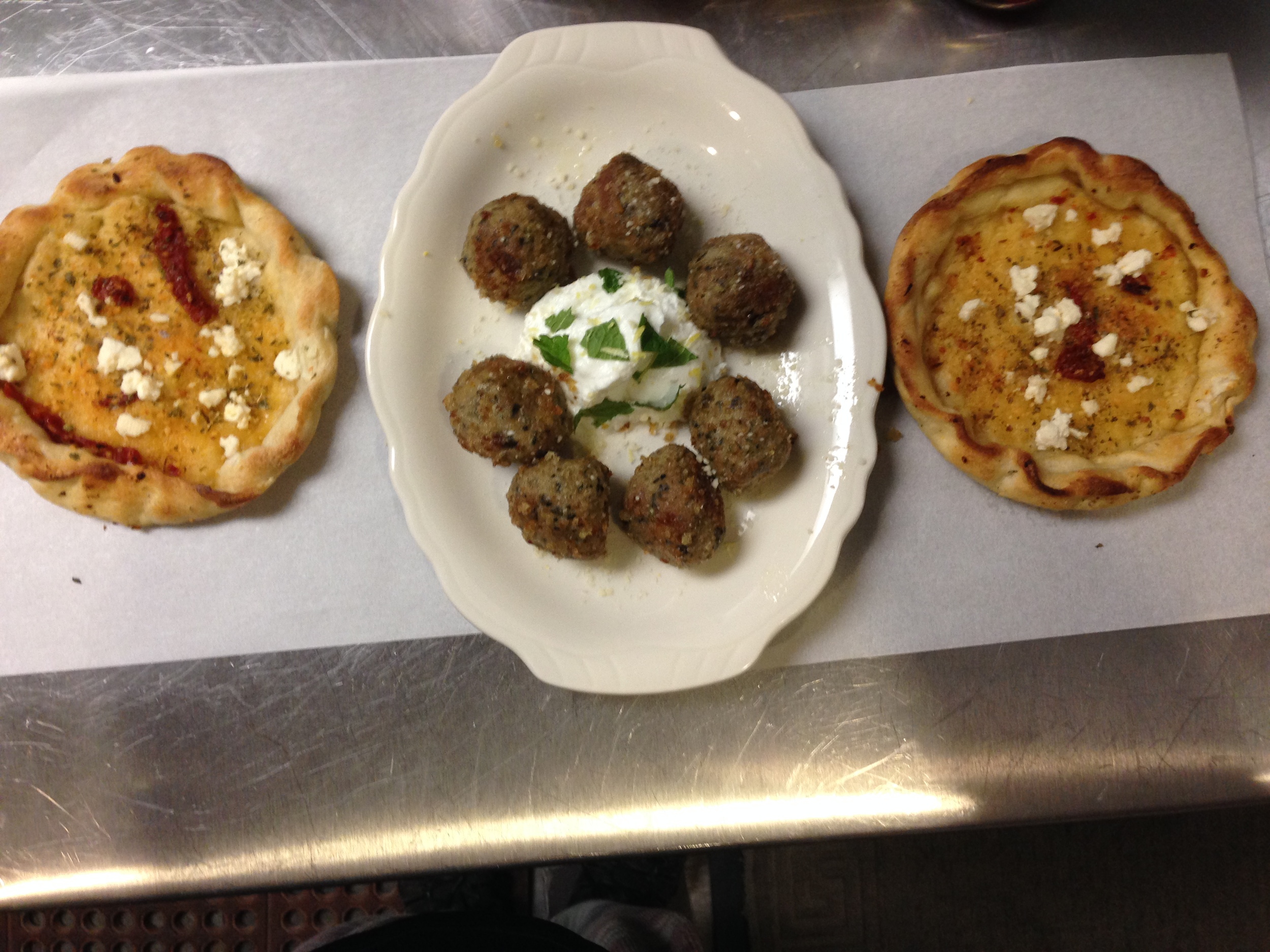 KEFTETHES AND FOCACCIA