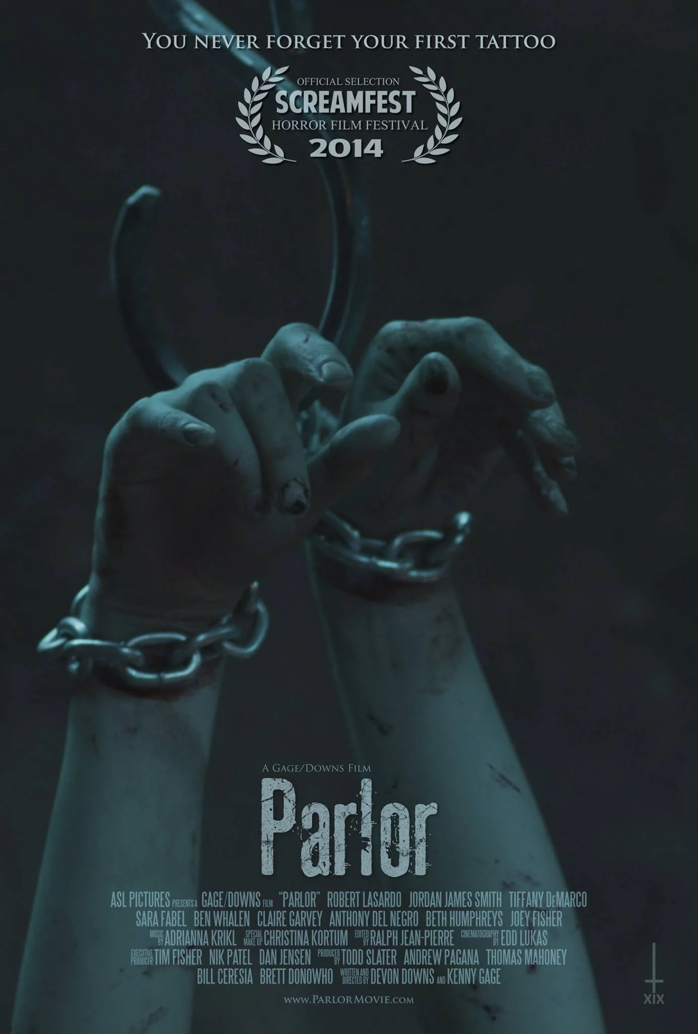 teaser poster for PARLOR.