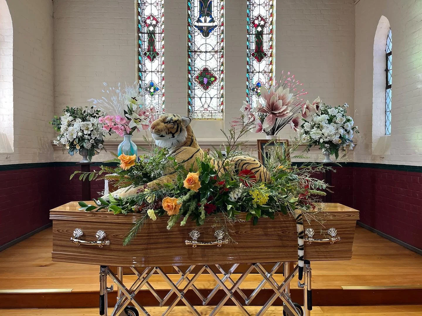 We are so privileged to be able to celebrate the lives of our friends at the chapel. Warwick lived down the street in Wilson Cres and was a great supporter of ours since we bought the chapel. It&rsquo;s a shock at his passing. Thanks Warwick. You wil