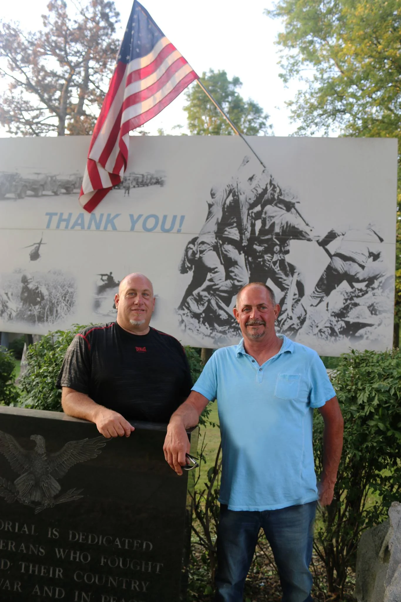 2017 Oktoberfest Grand Marshals, Tom Forburger and Mark Cousin.