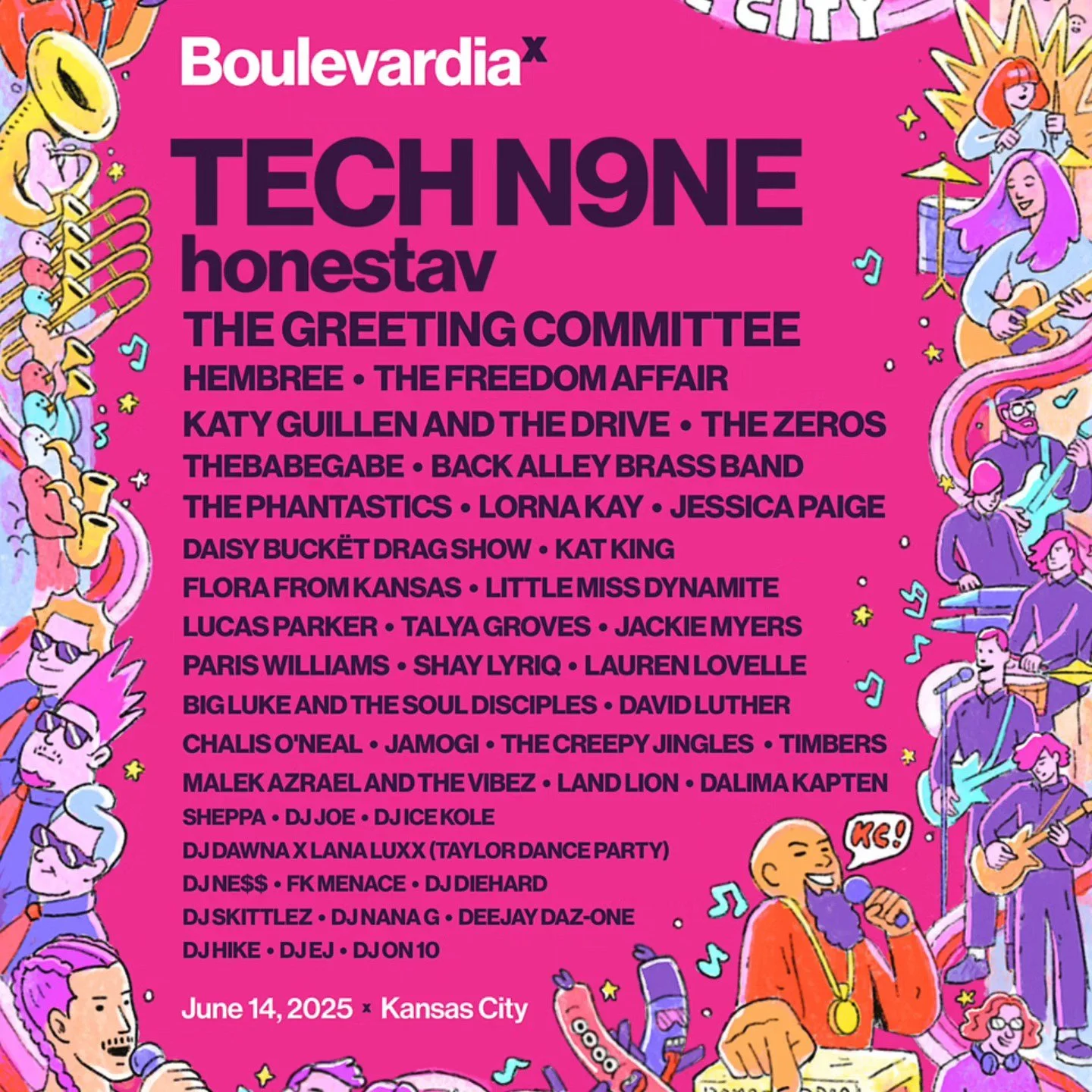 The Phantastics are so honored to be back at Boulevardia! 🔥