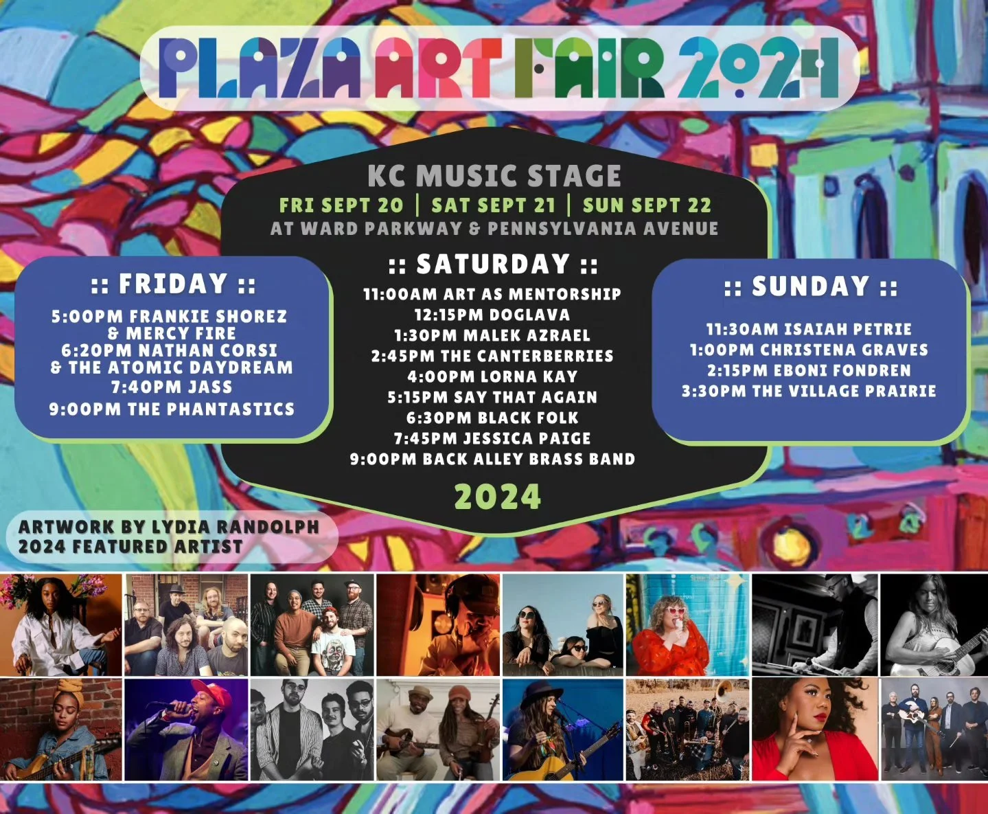 We're back at Plaza Art Fair this Friday at 9pm sharp! Who's coming to rage?!