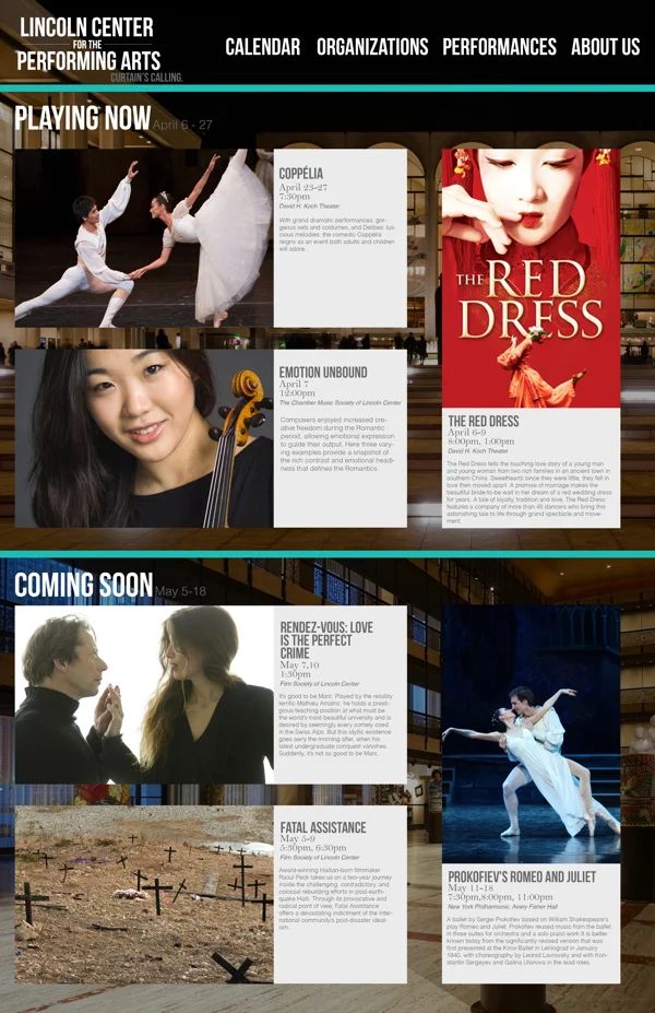 Lincoln Center Revamp