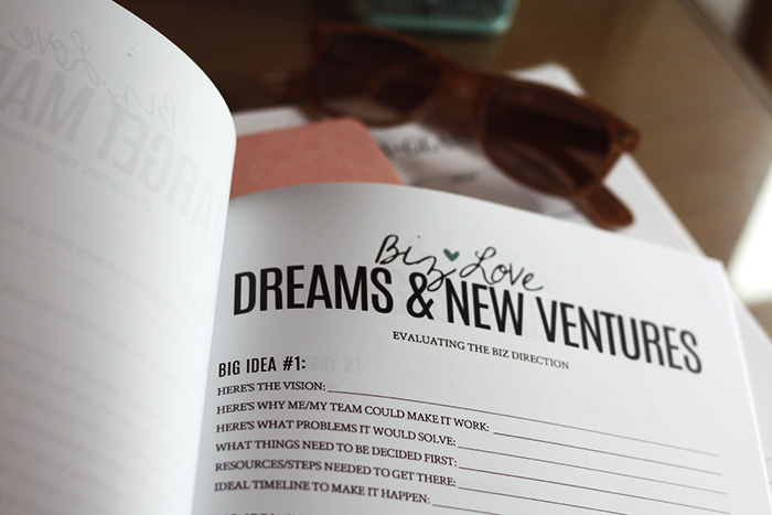 Pictured: Biz Love Workbook