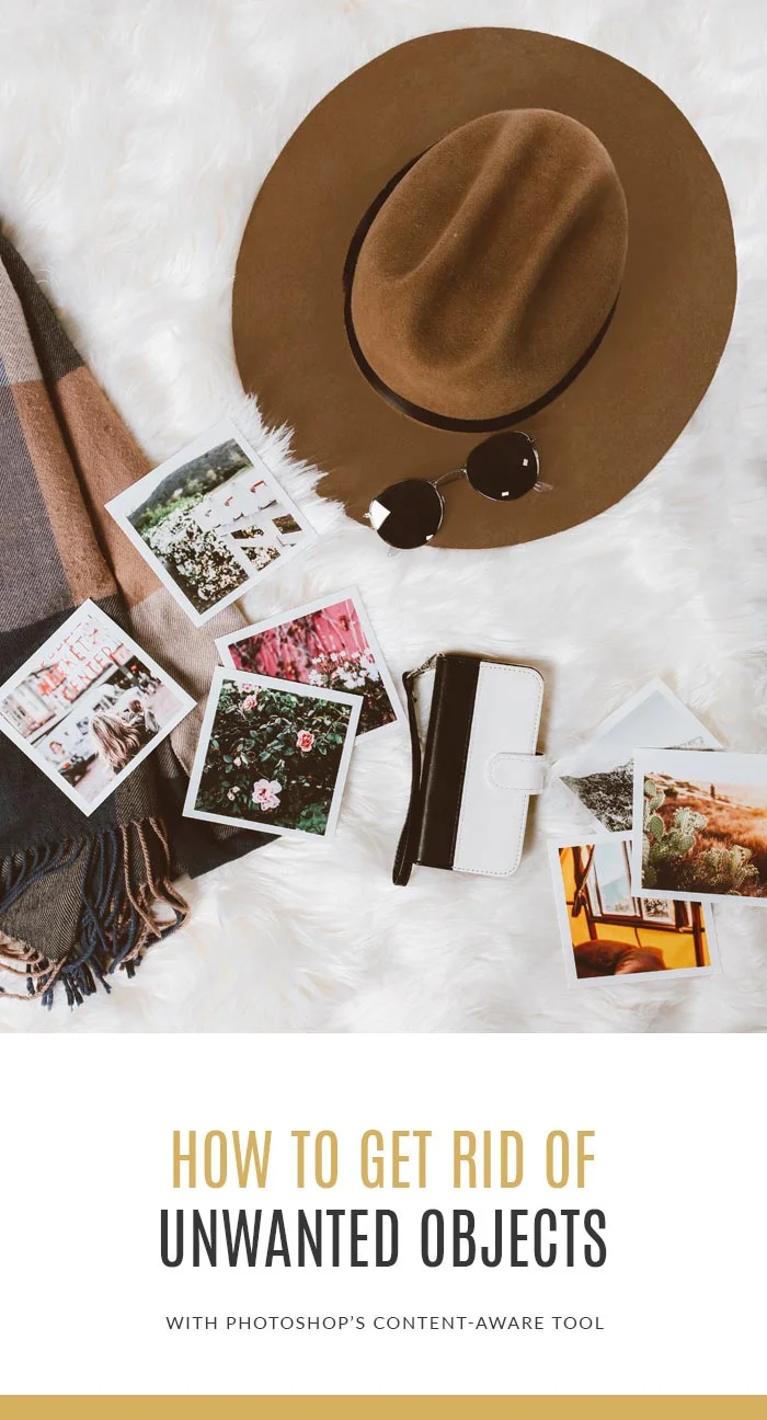 How to get rid of unwanted objects with Photoshop's content-aware fill tool