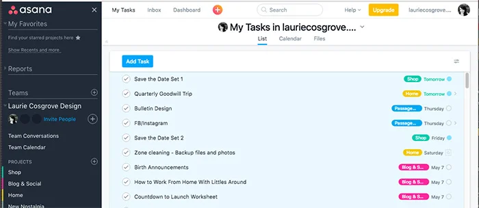 Batch Processing Tasks with Asana