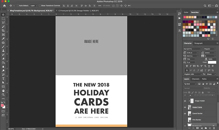 Using blog templates