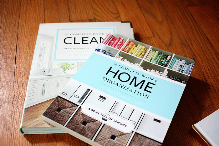 Complete Book of Home Organization & Complete Book of Clean by Bowl full of Lemons - April finds