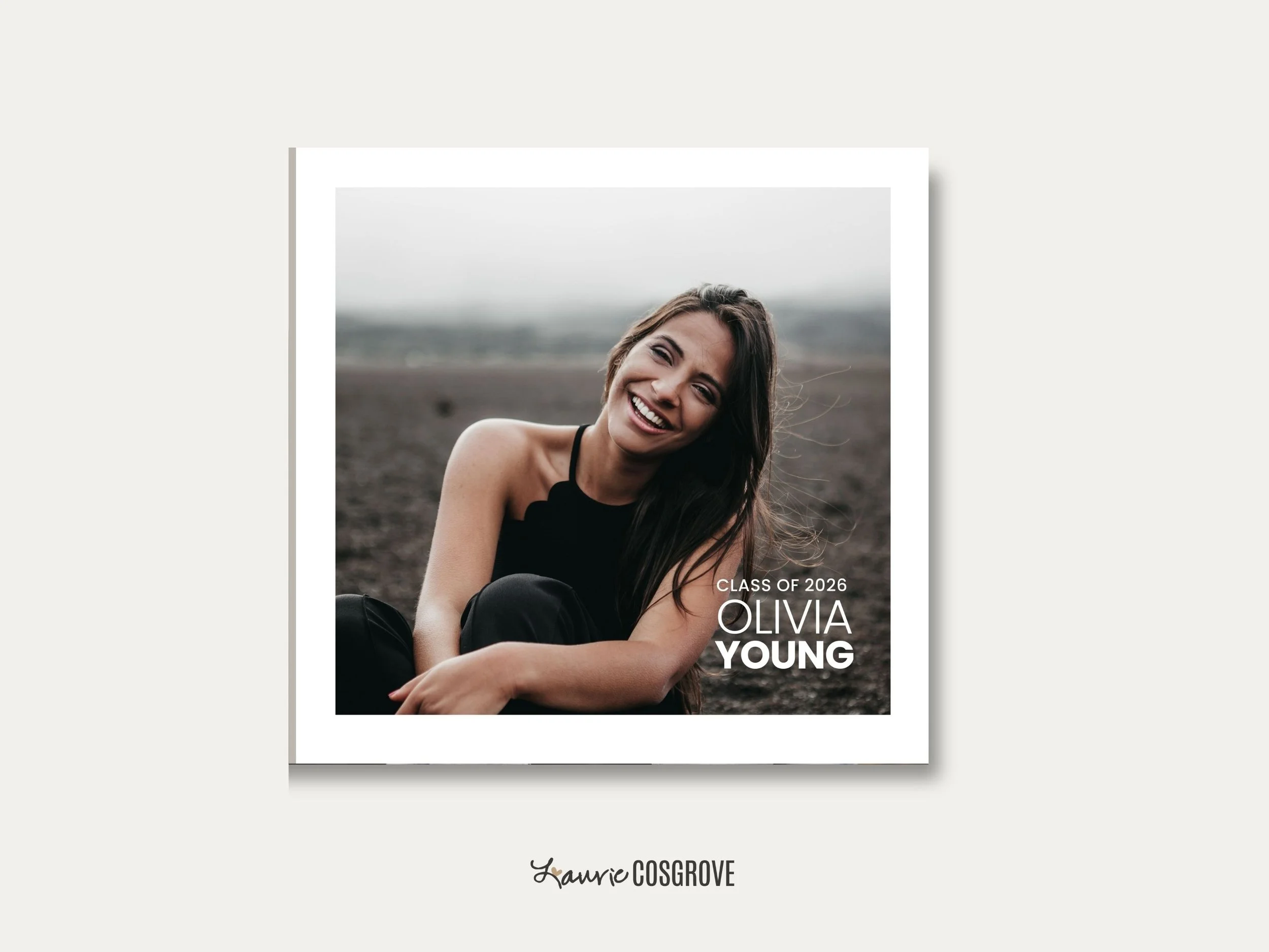 Graduation Album Template - Looking Ahead