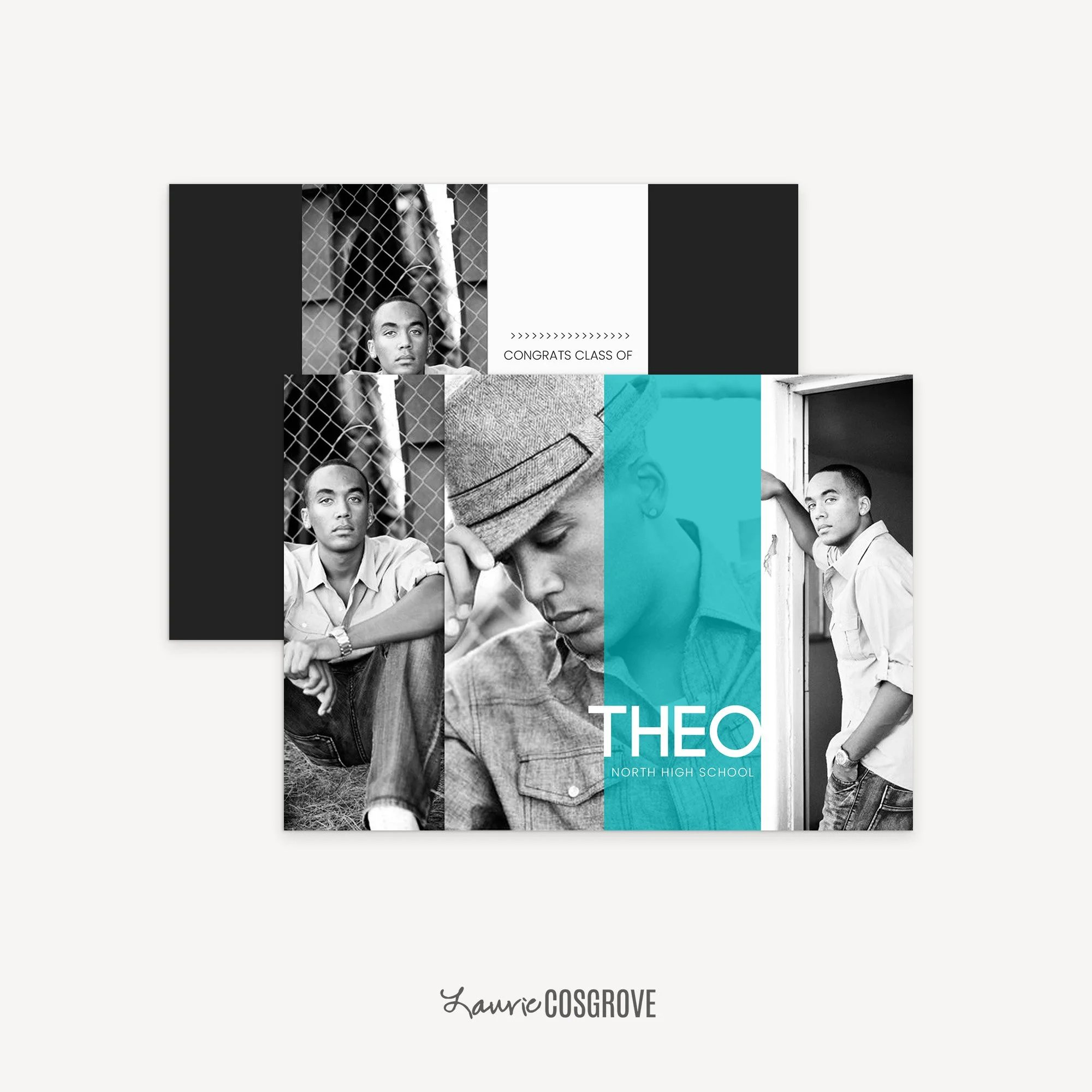 Graduation Announcement Template - Hall of Fame