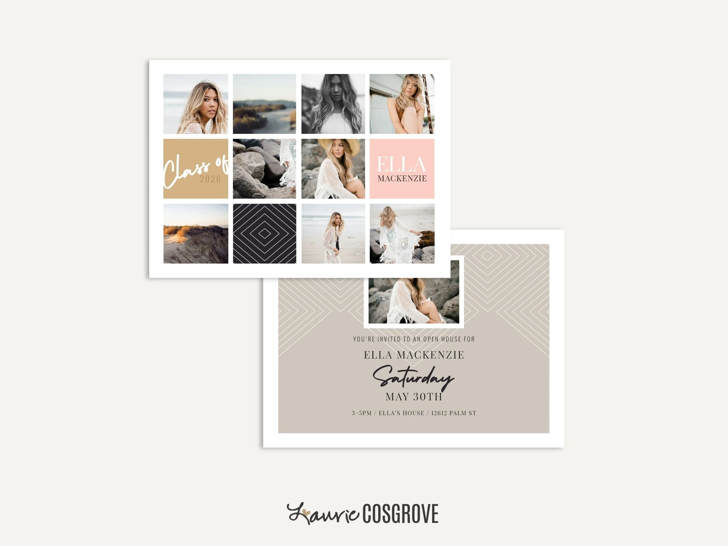 Graduation Card Template - Wayfarer