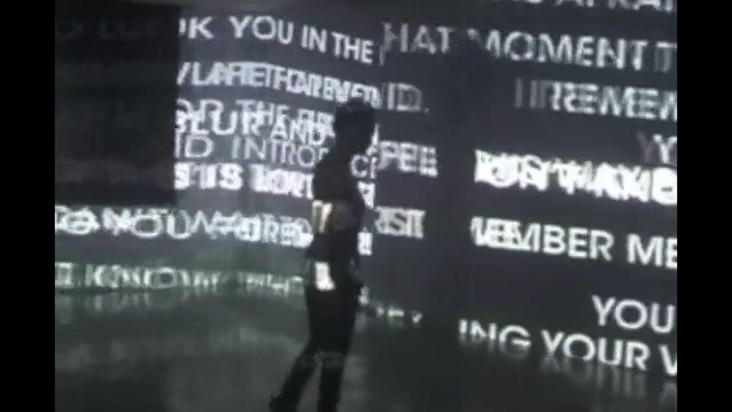 TYPOGRAPHY VIDEO: “I DON’T KNOW” Former student Olga Vladova created this type driven video in my intermediate design course at SVA about a new office romance fantasy. She wanted large scale with typography, so we borrowed a projector and projected in a classroom. It hit a corner and two walls, which made an interesting bend in the typography. Olga did a great job with concept and voice over. click this link to view the video https://vimeo.com/184527482 .
