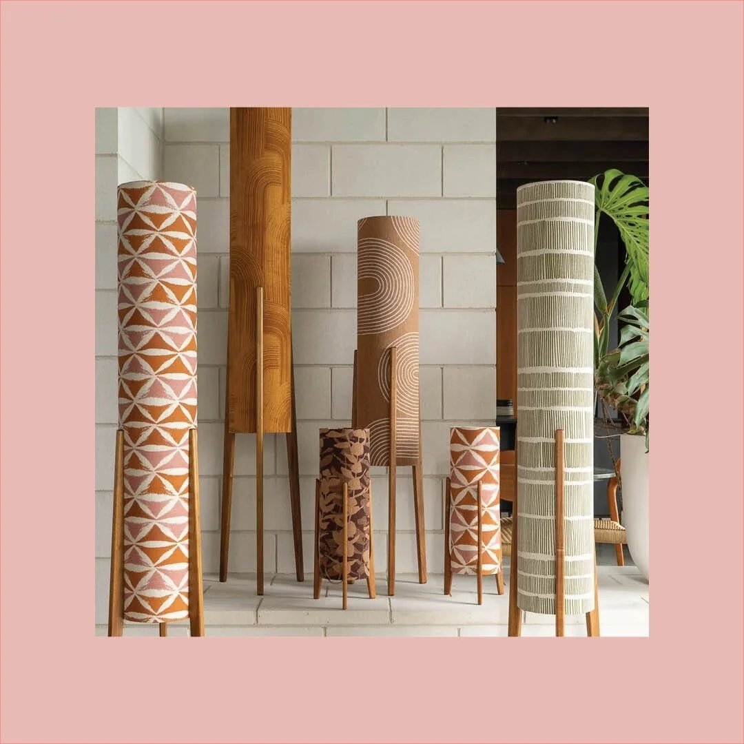 CHRISTMAS WISHLIST 2023: How cool are these Rocket Table Lamps! @inkandspindle's pieces are hand printed on ethically sourced fabrics with gorgeous designs that never go out of style. ⁣(Loc. Abbosford)