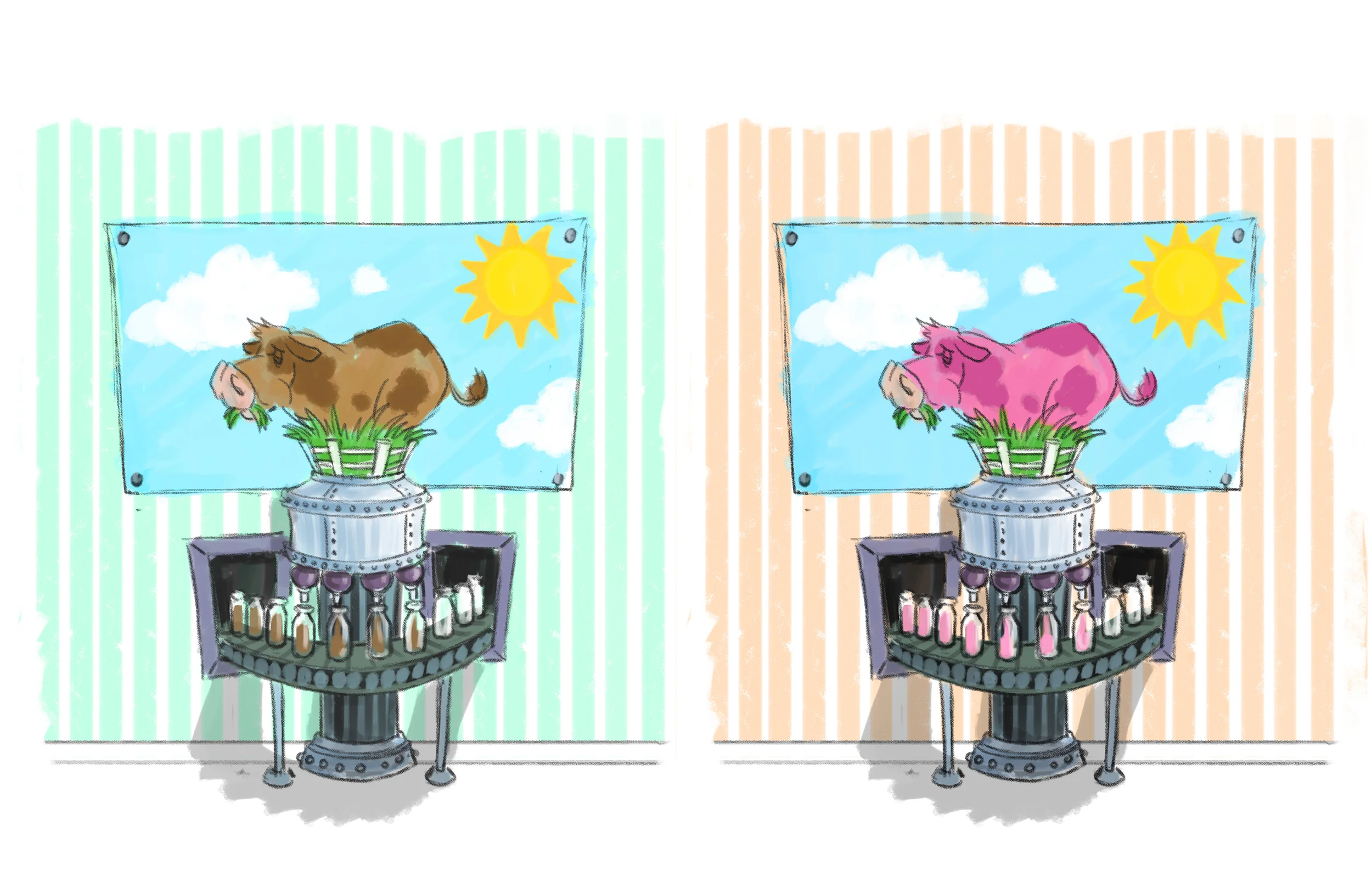 Chocolate and Strawberry Cows.jpg