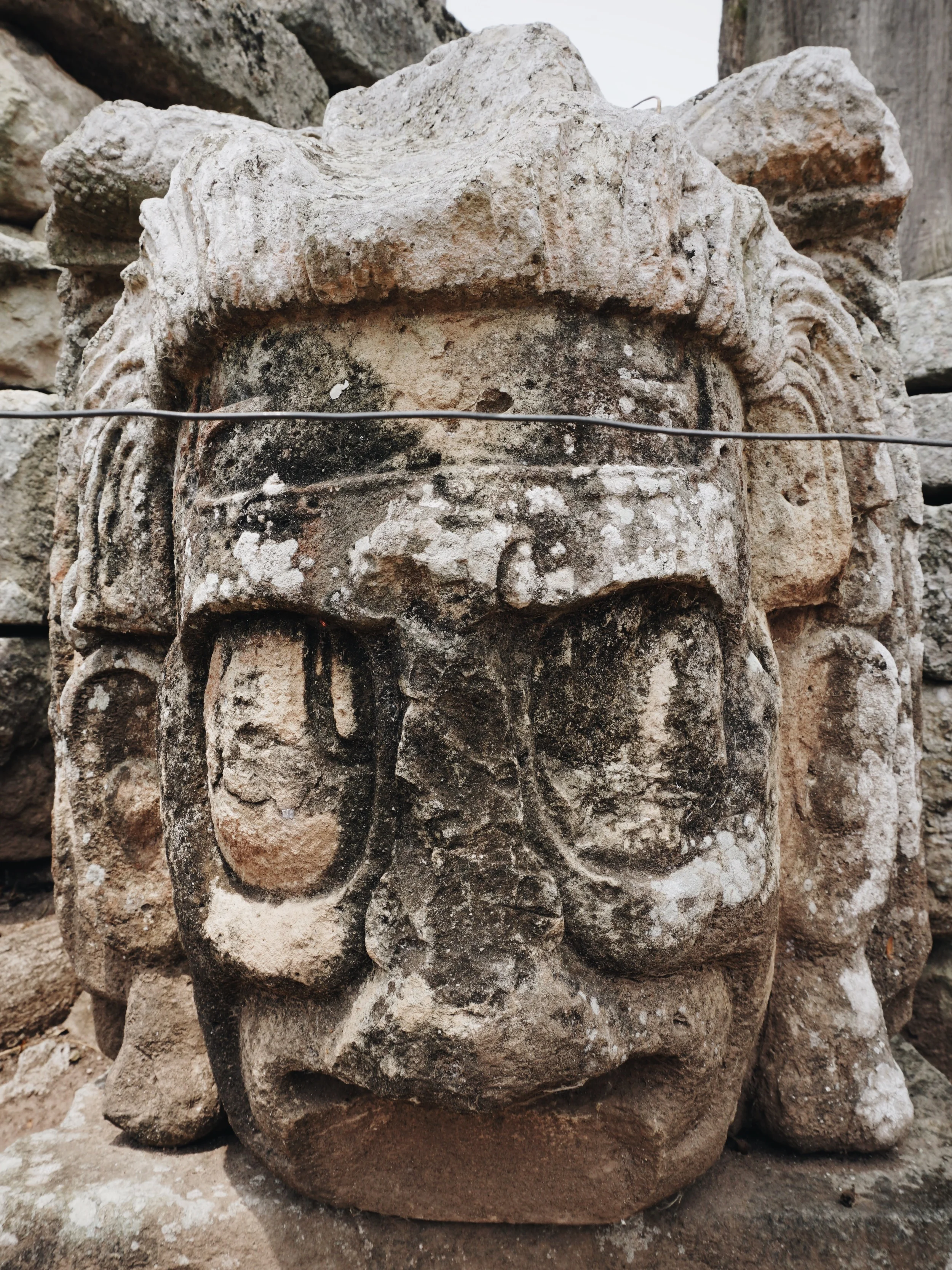 Die Maya Ruinen in Copán.