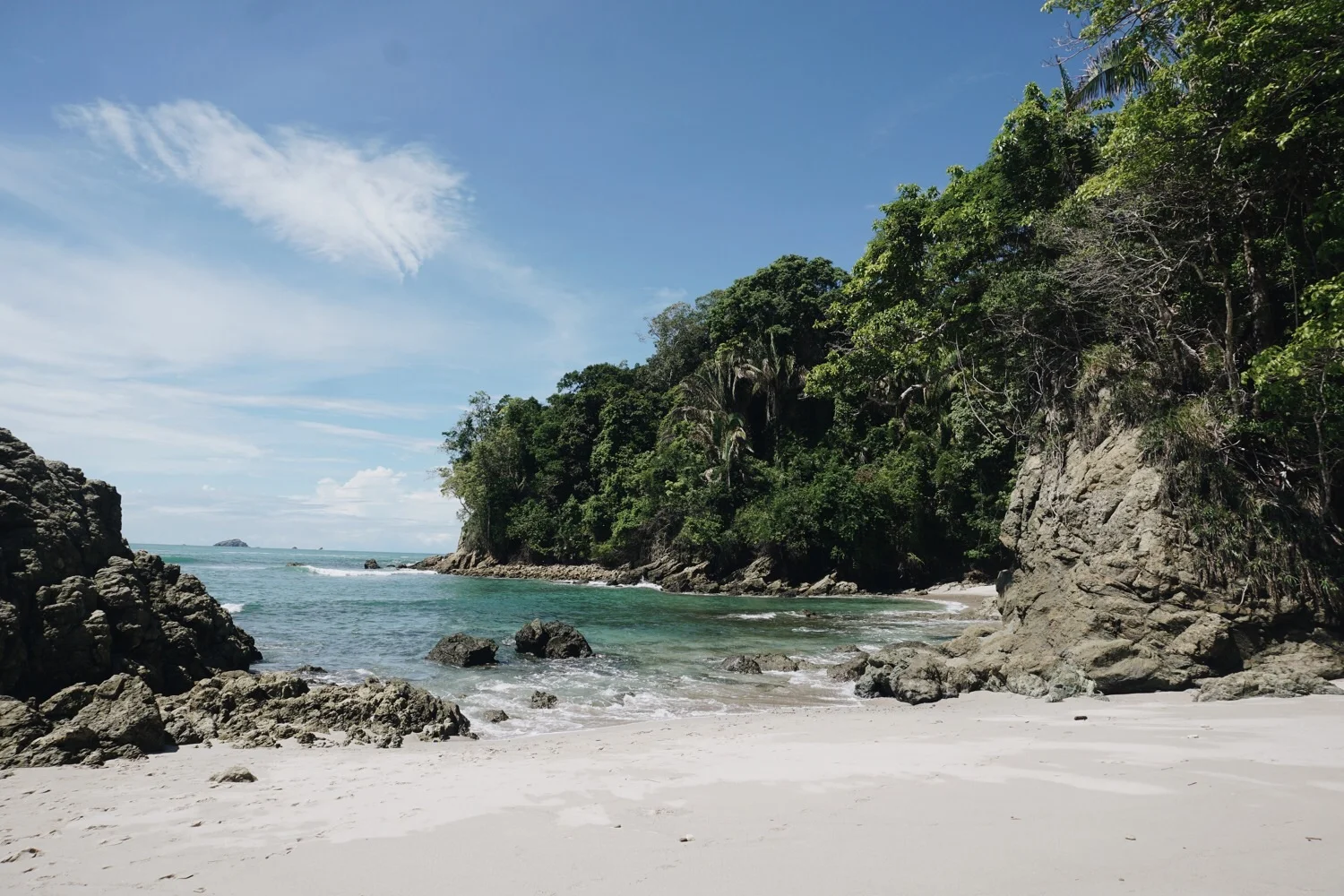 Auch die Strände im Manuel Antonio Park können sich sehen lassen.