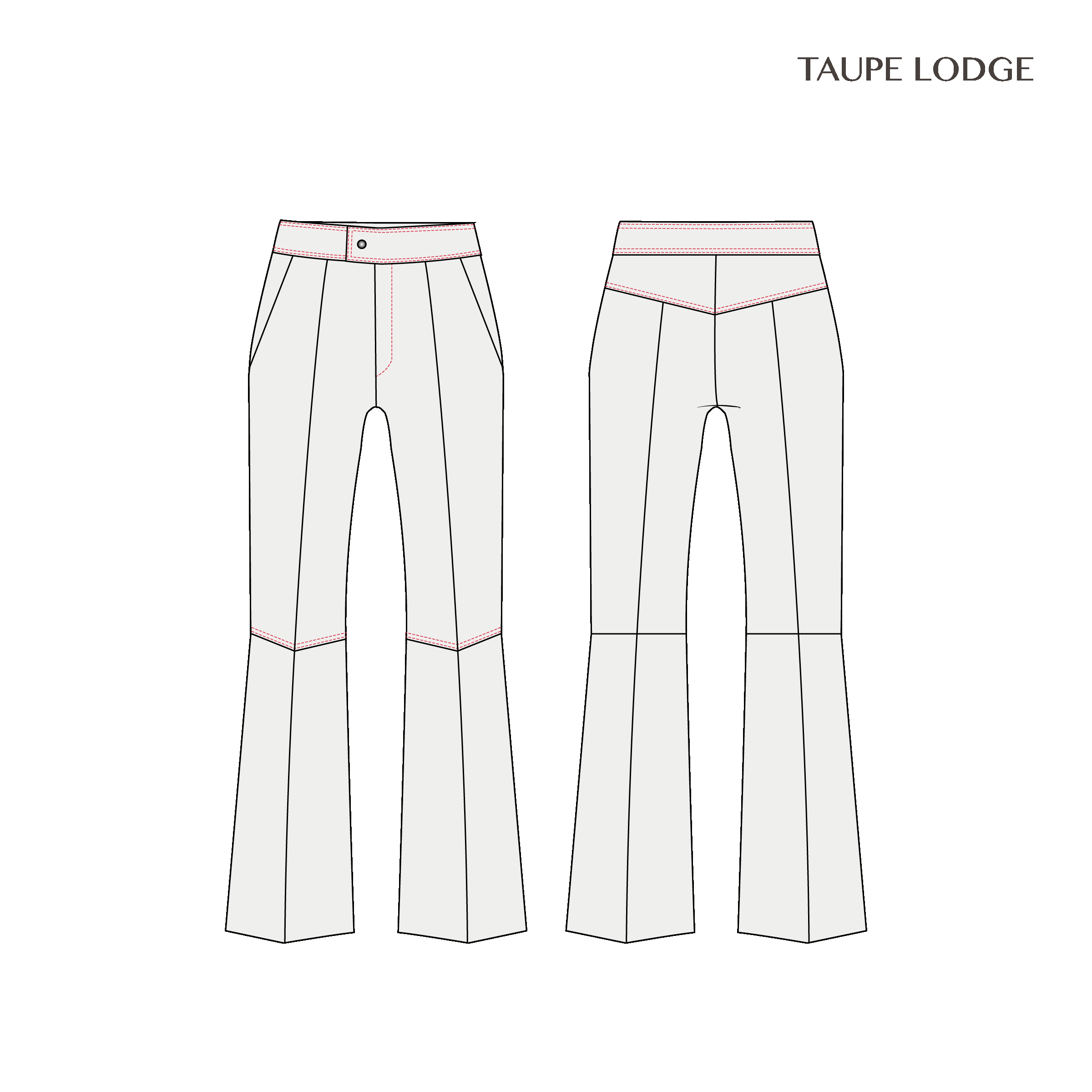 Fashion flat