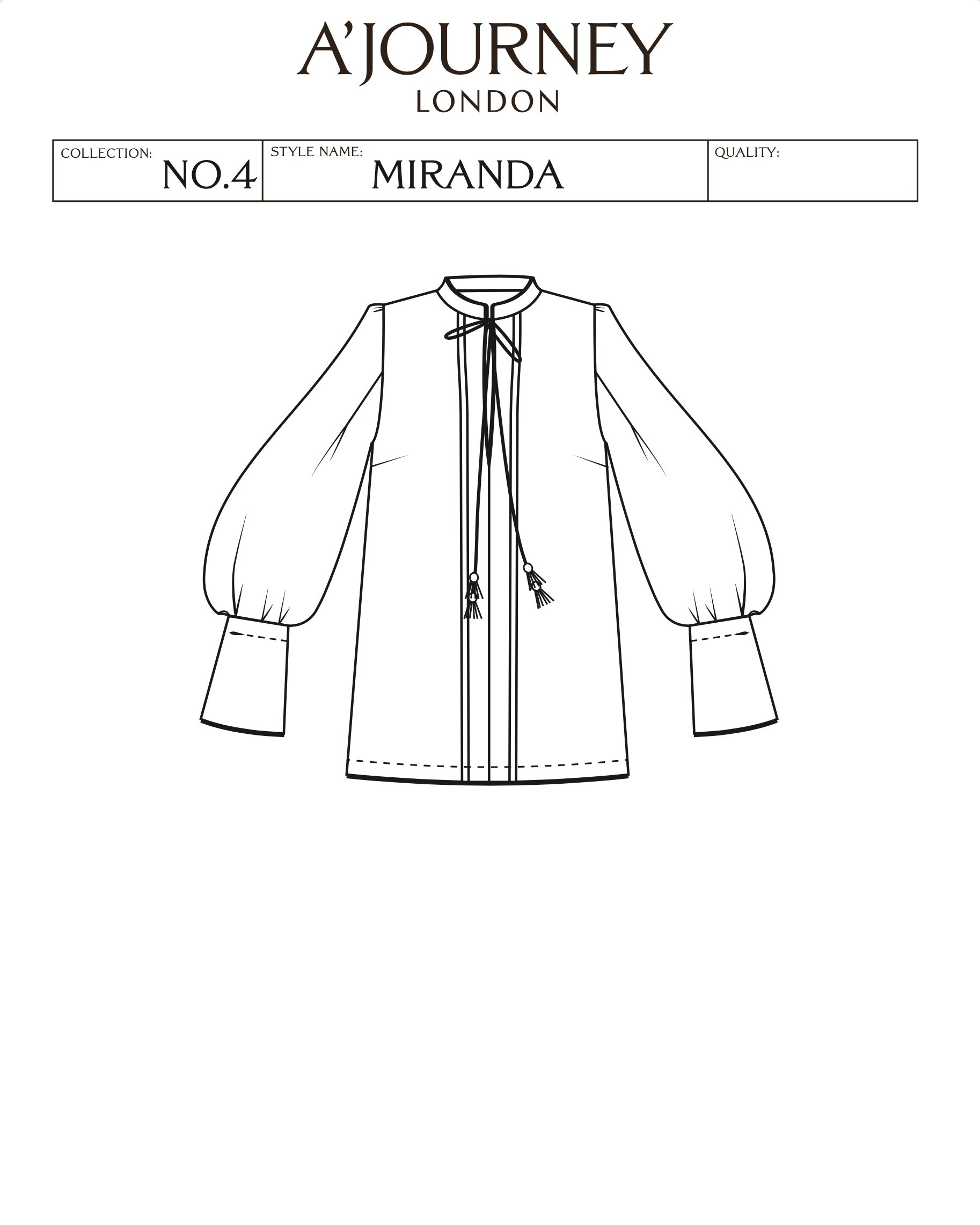Miranda shirt