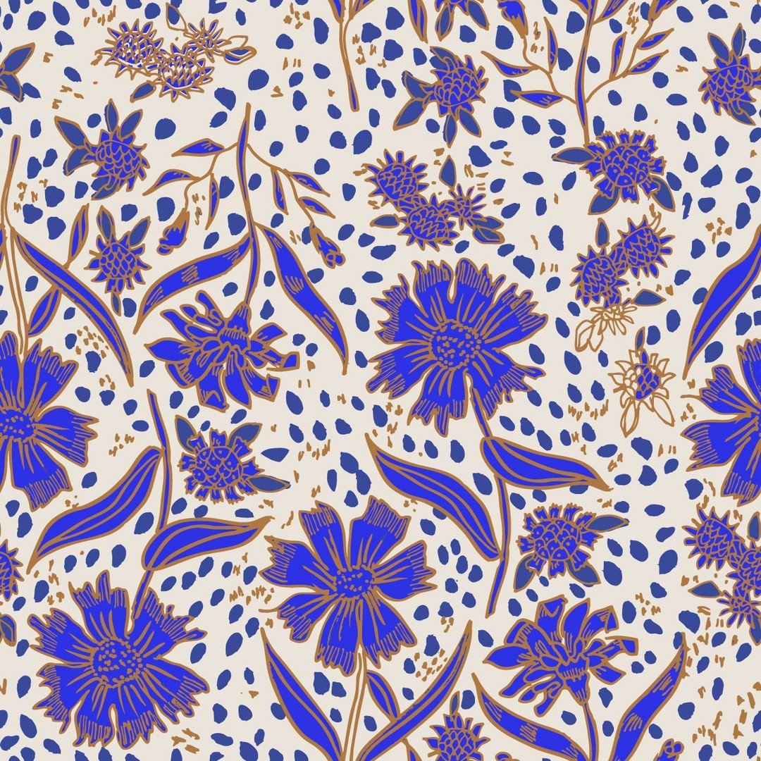From motifs to surface pattern #floralpatterndesign #blomstergl&aelig;de
