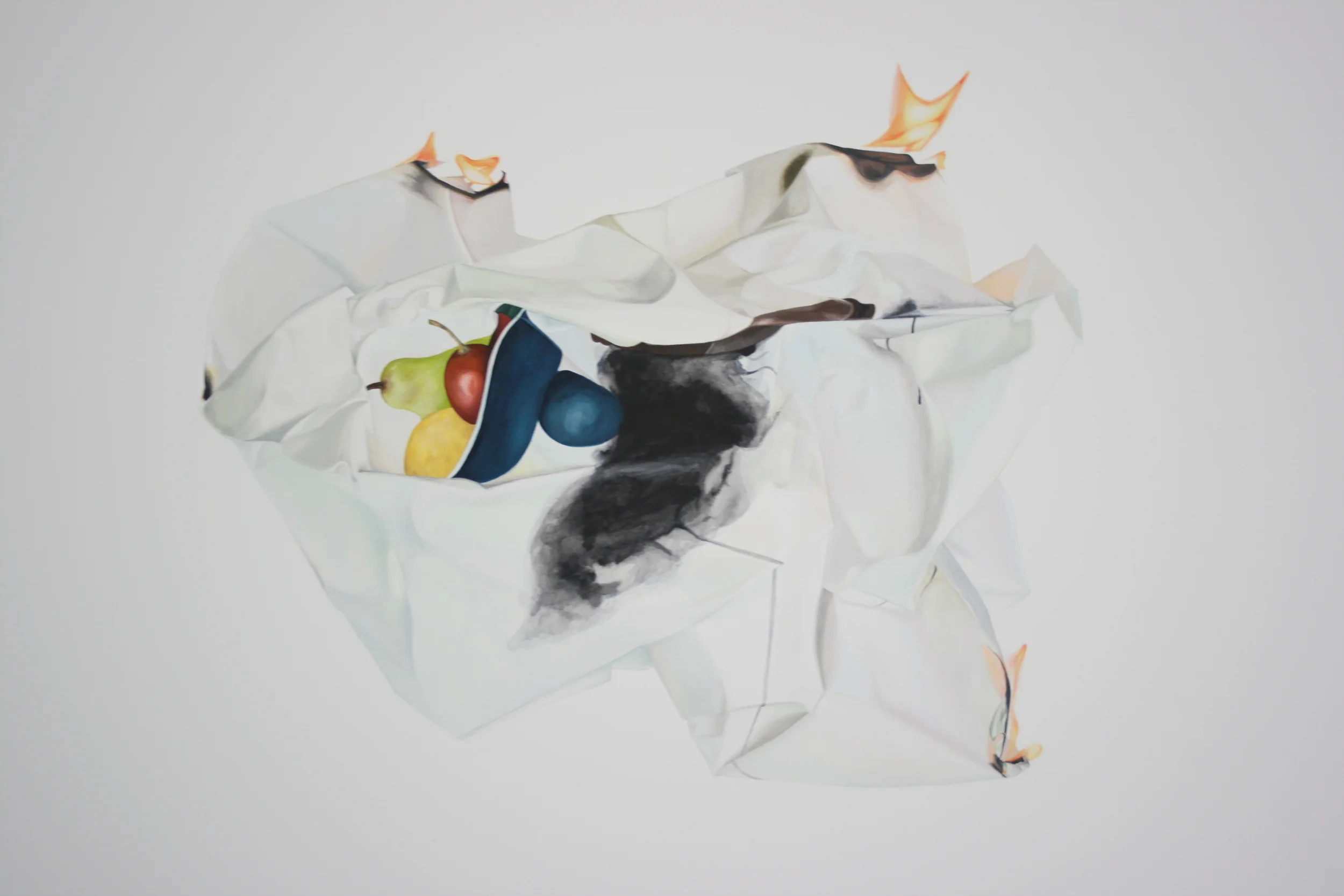Detail, Incinerate (Still Life with Locket, 2008), 1