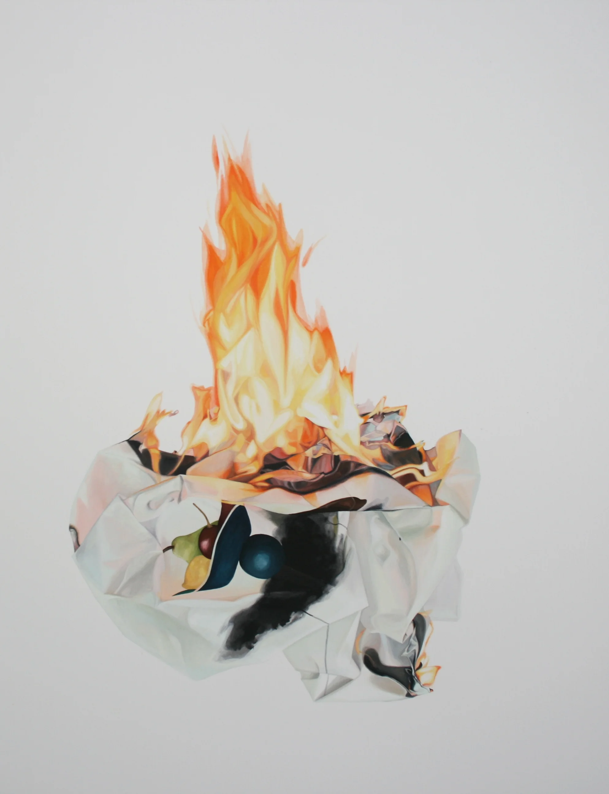 Detail, Incinerate (Still Life with Locket, 2008), 3
