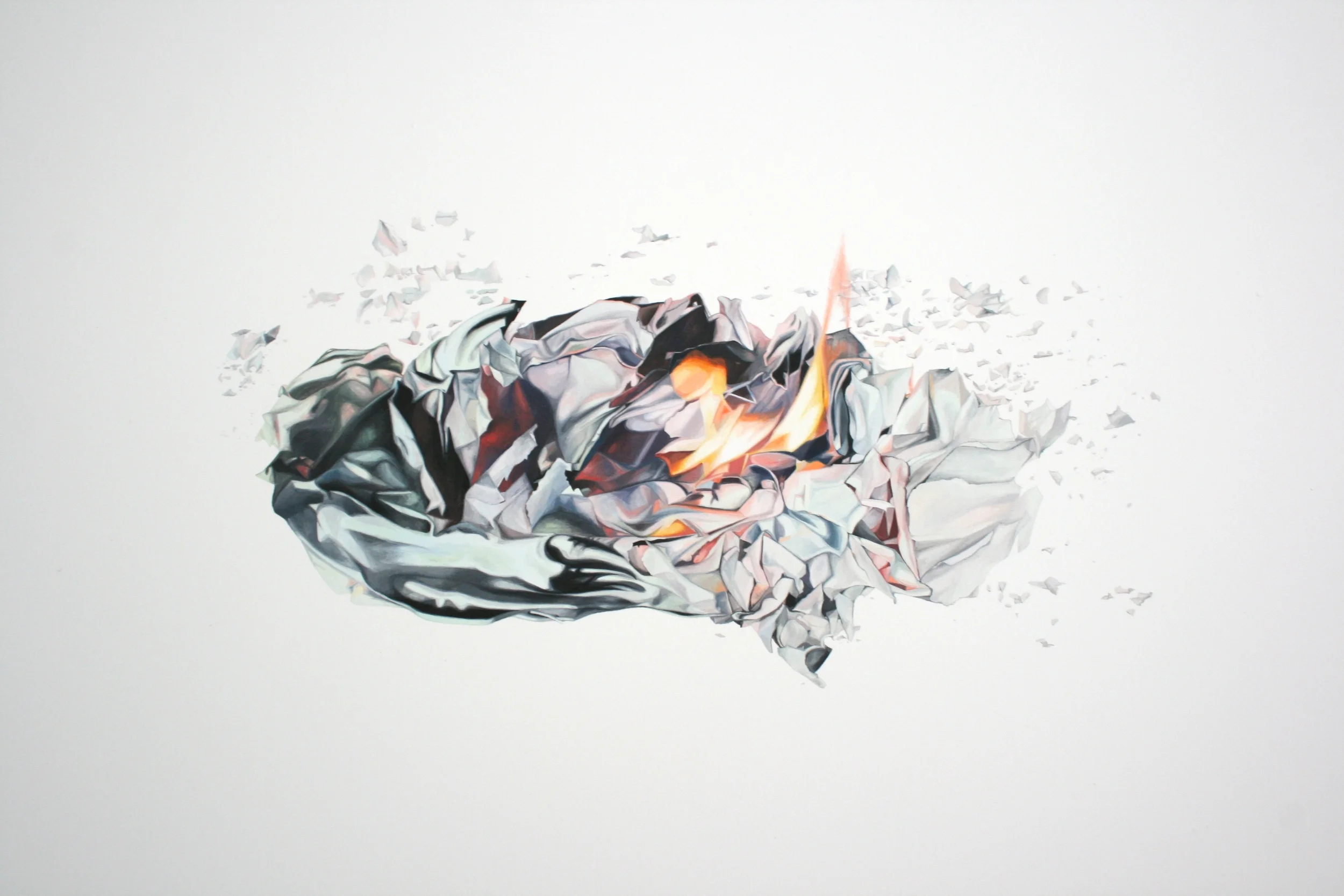 Detail, Incinerate (Still Life with Locket, 2008), 5