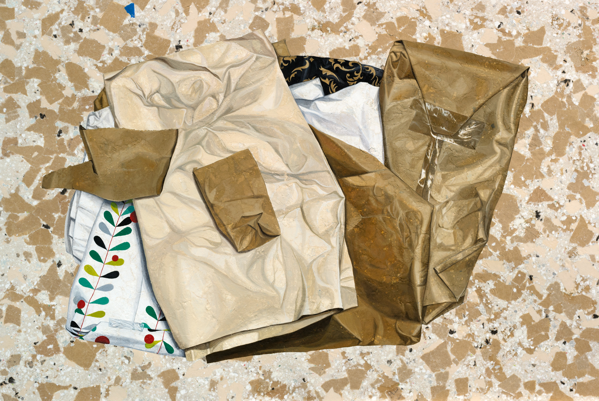 Of Itself (Wrapping Paper), 2016