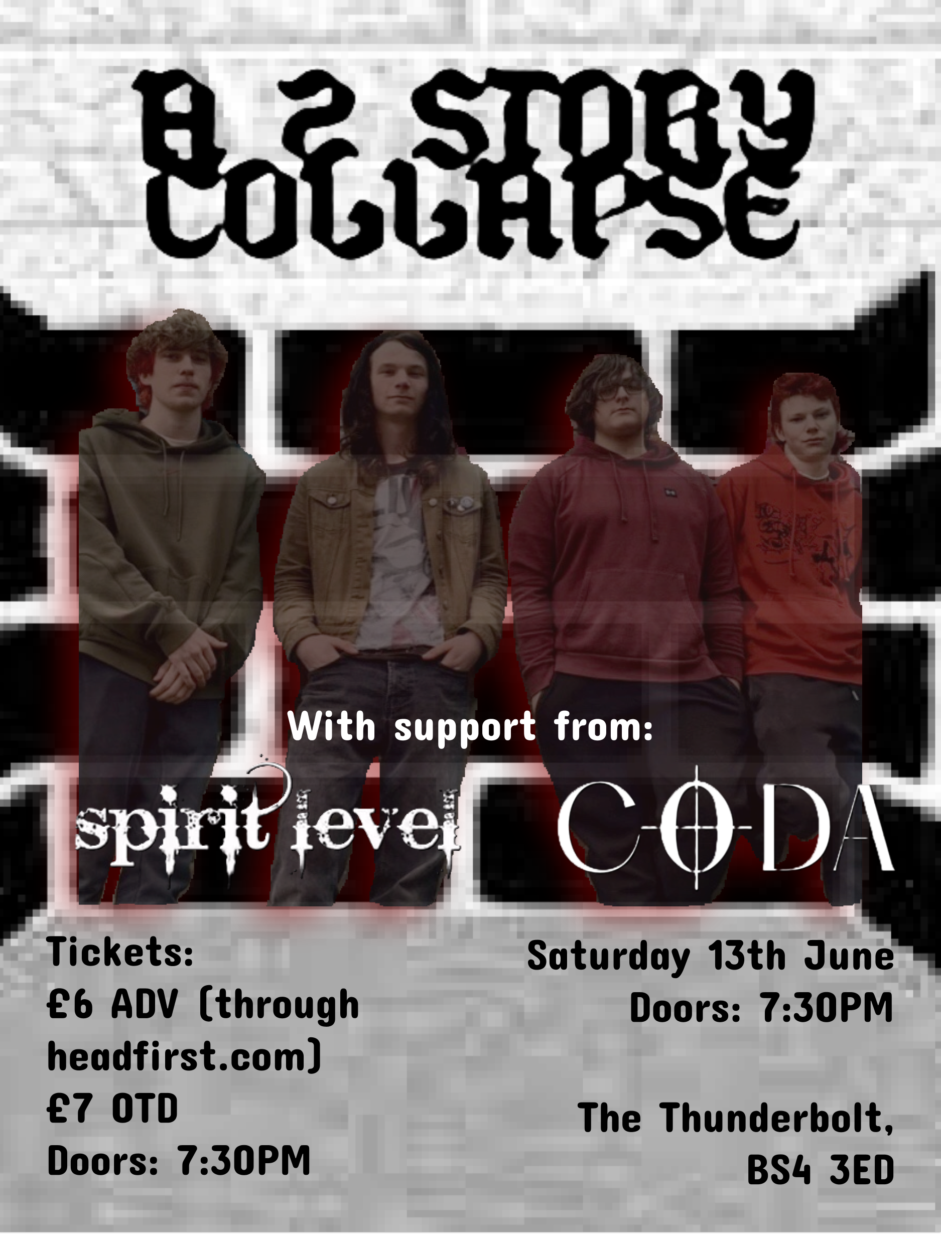 A2STORYCOLLAPSE + Spirit Level + Coda