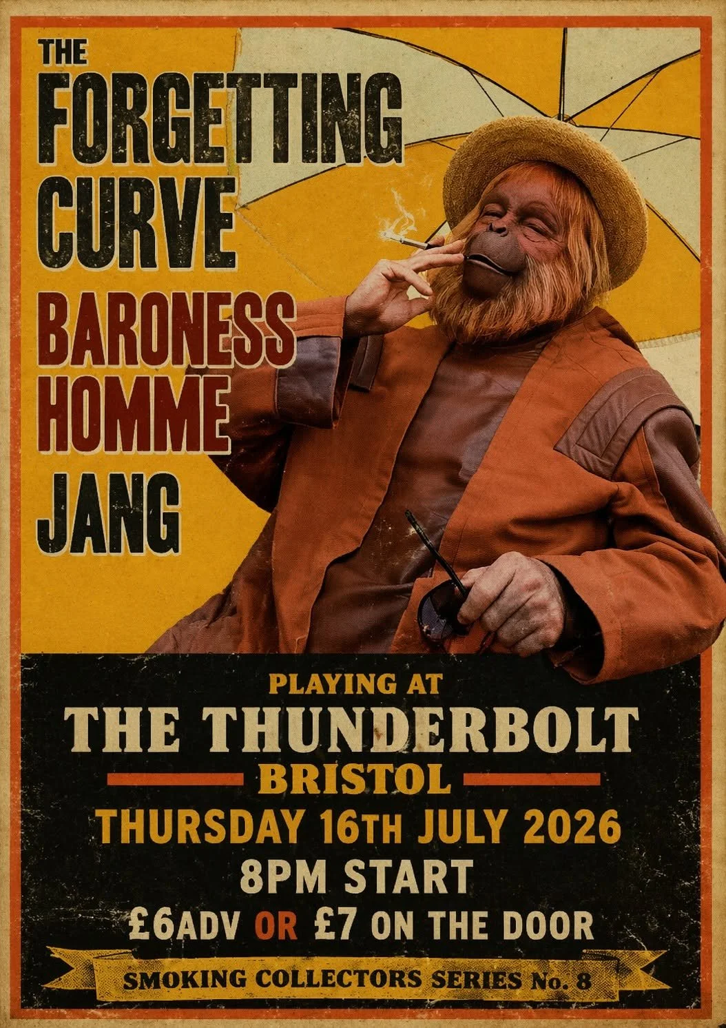 THE FORGETTING CURVE + BARONESS HOMME + JANG