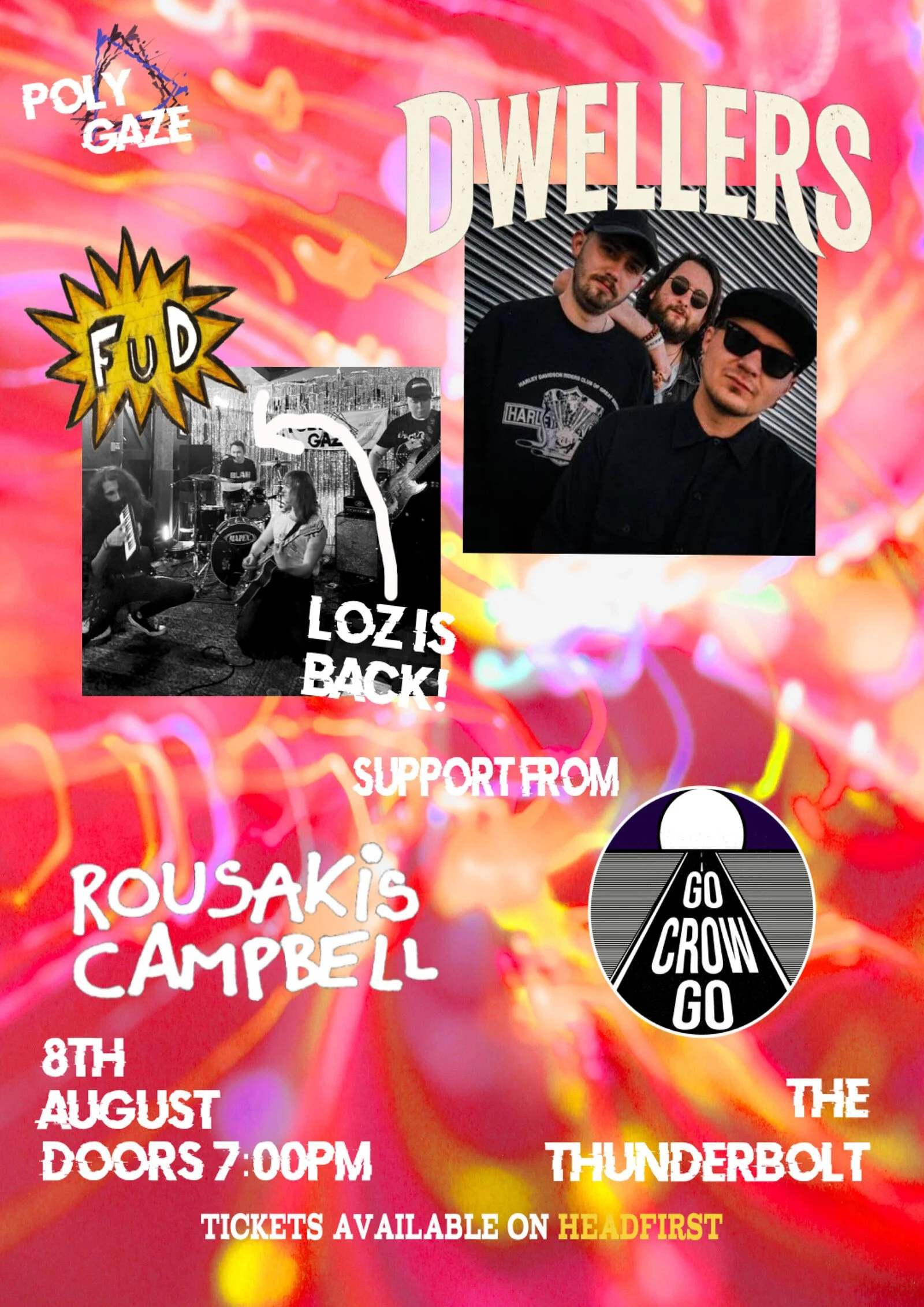 POLYGAZE Presents: DWELLERS &amp; FUD! | Alternative Rock &amp; Punk