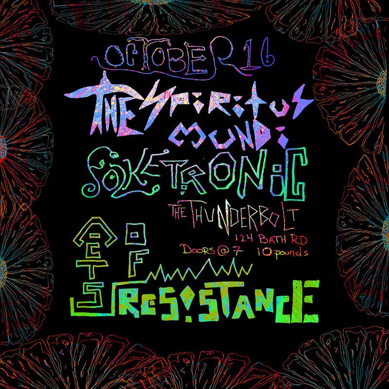 The Spiritus Mundi with Folketronic and Acts of Resistance