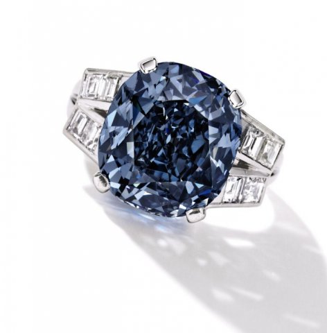 The Shirley Temple Blue Diamond