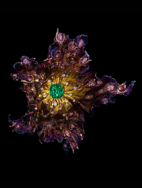  Let Life be Beautiful Sculptural Brooch by Wallace Chan