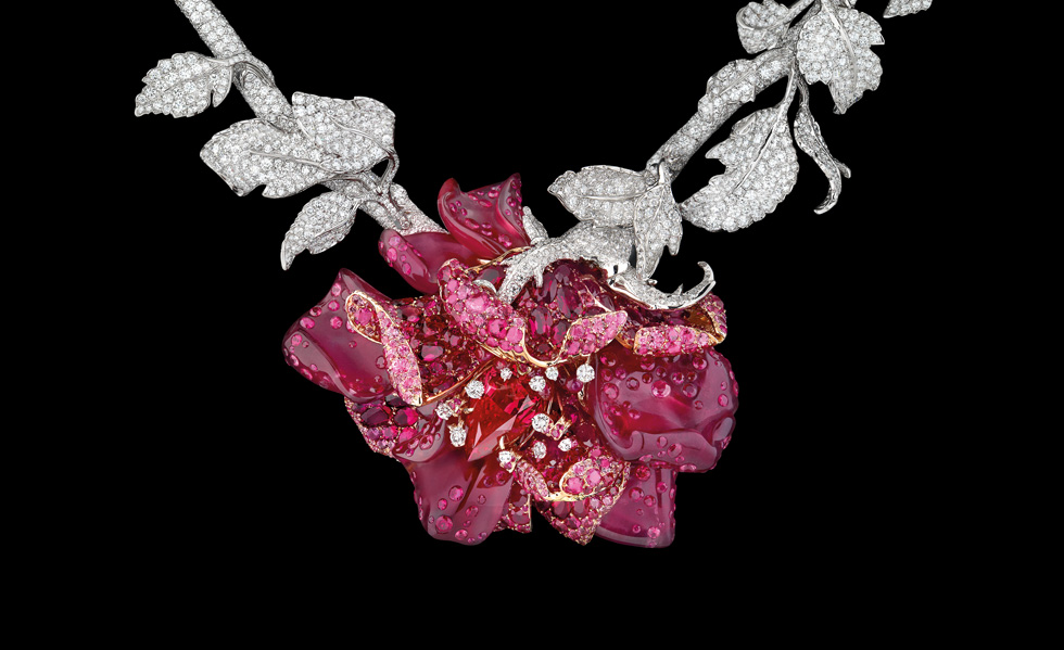 Le Bal de Rose necklace by Dior, inspired by Christian Dior's favourite flower, the rose.