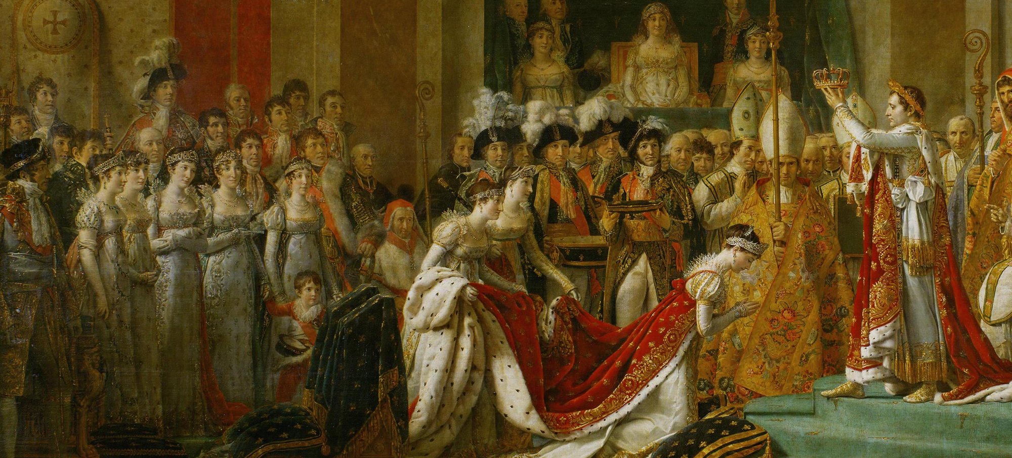 Царские подданные. Коронация Наполеона Бонапарта. Коронация Наполеона и Жозефины.