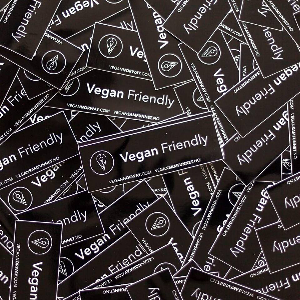 Vegan Friendly Stickers