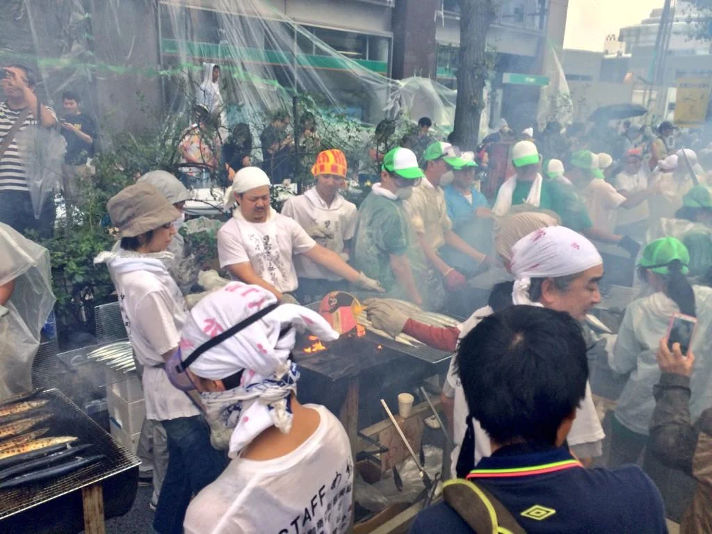 一年一度的「目黑秋刀魚祭」順利落幕