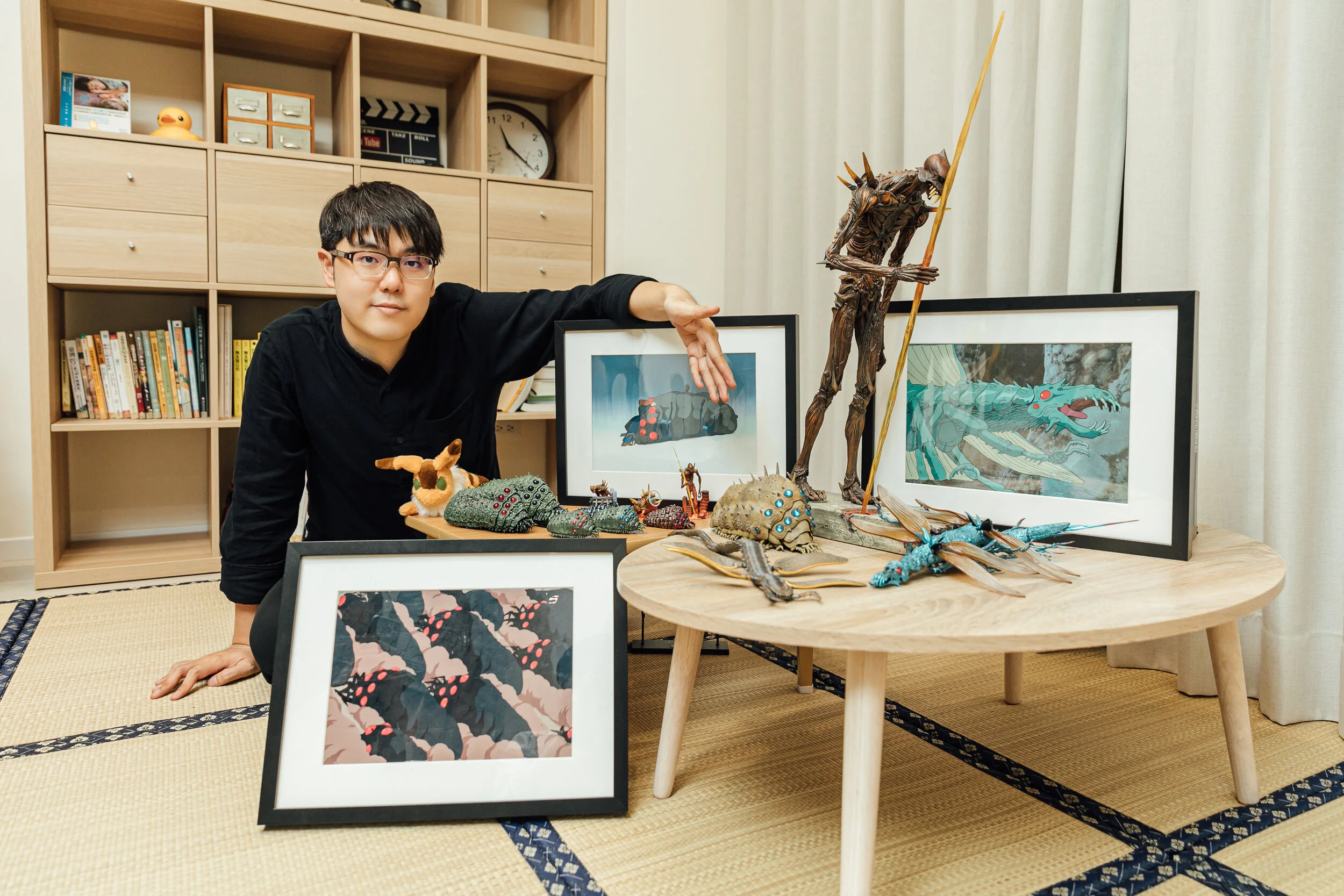 【吉卜力的世界】全臺最多王蟲的男人　志祺七七用模型把童年買回來