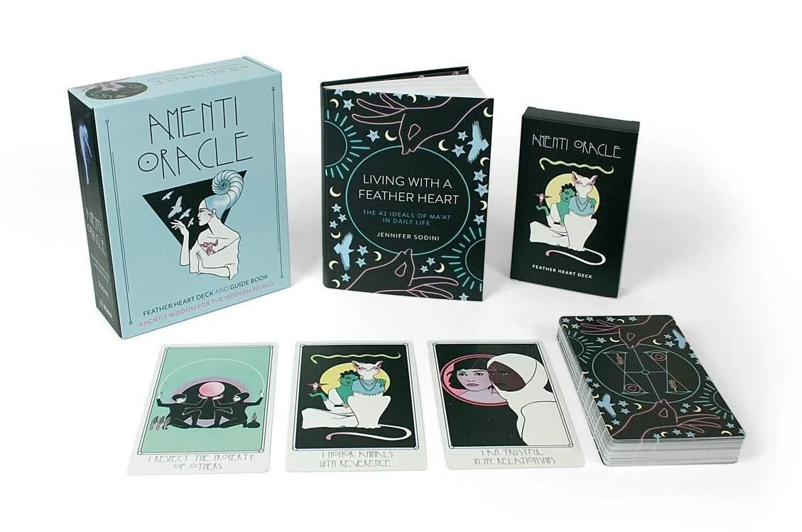 圖9. 《Amenti Oracle Feather Heart Deck And Guide Book》優惠價79元（原價799元）｜2024誠品書店舊書拍賣會.jpg