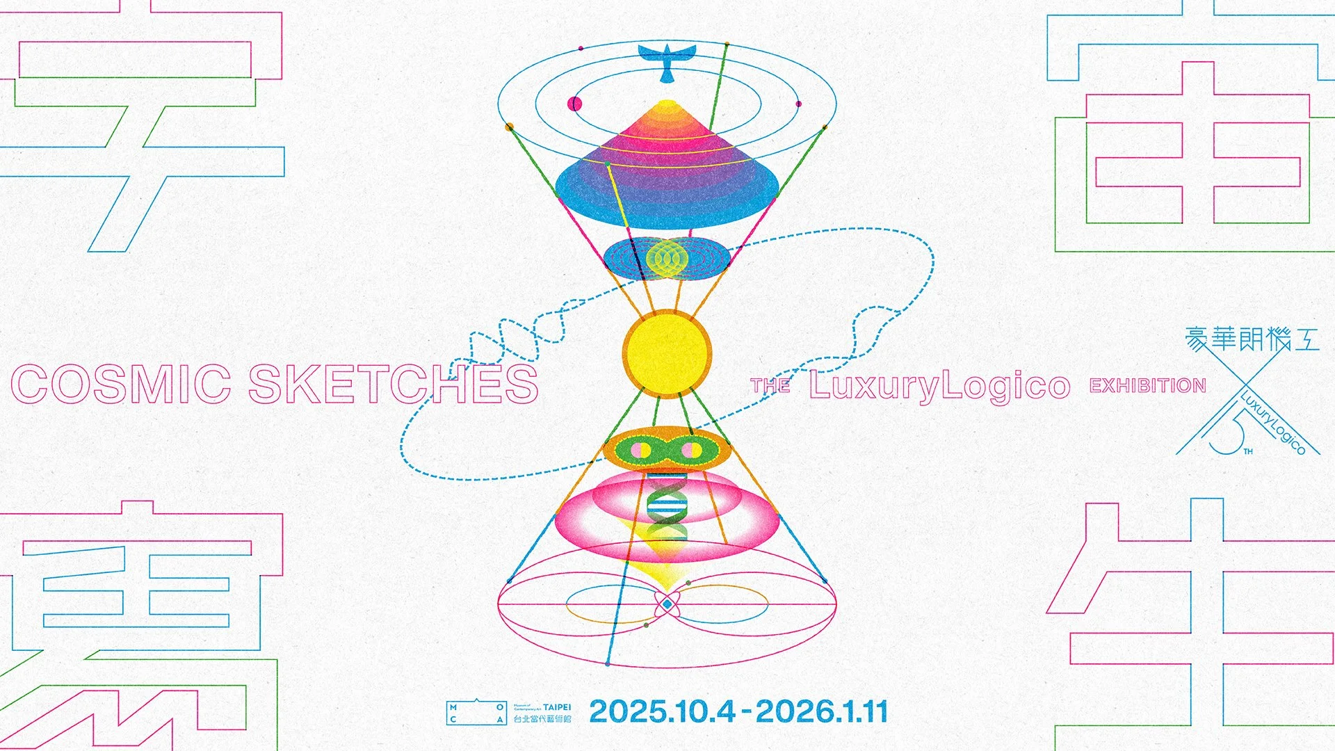 向宇宙發信！豪華朗機工成軍15年個展「宇宙寫生」