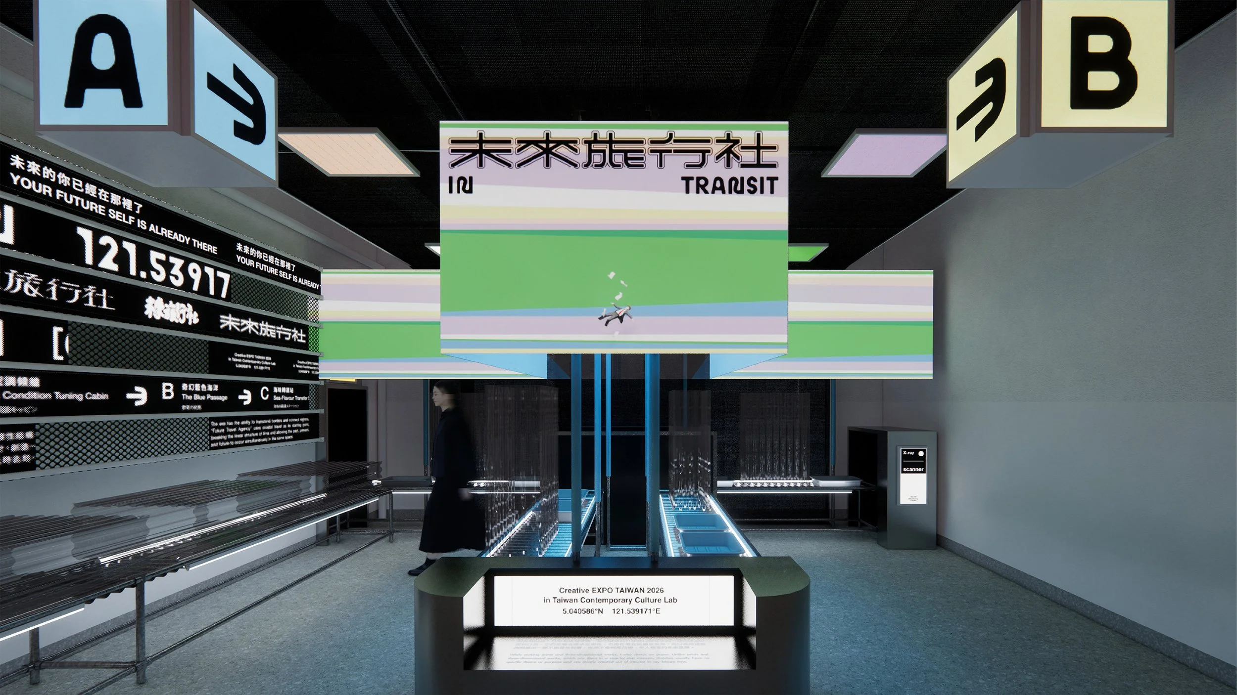 「未來旅行社」展區，以海線旅行為線索，對應「行動」概念，開啟一場跨越時間的想像之旅_2.jpg