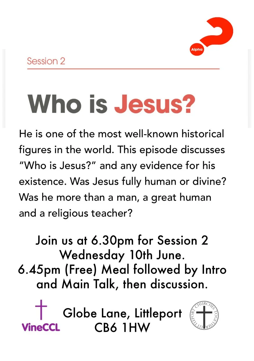 Alpha - Session 2 - Who Is Jesus?