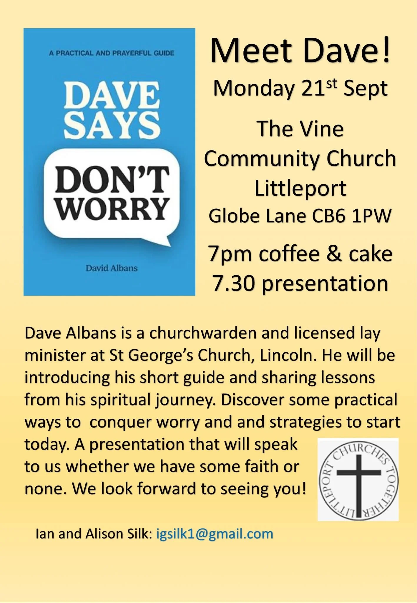 All welcome to Meet Dave!