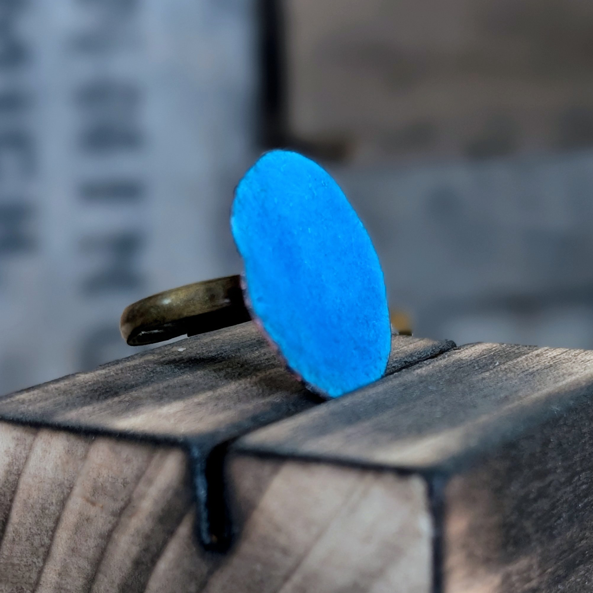 Blue Cocktail Ring