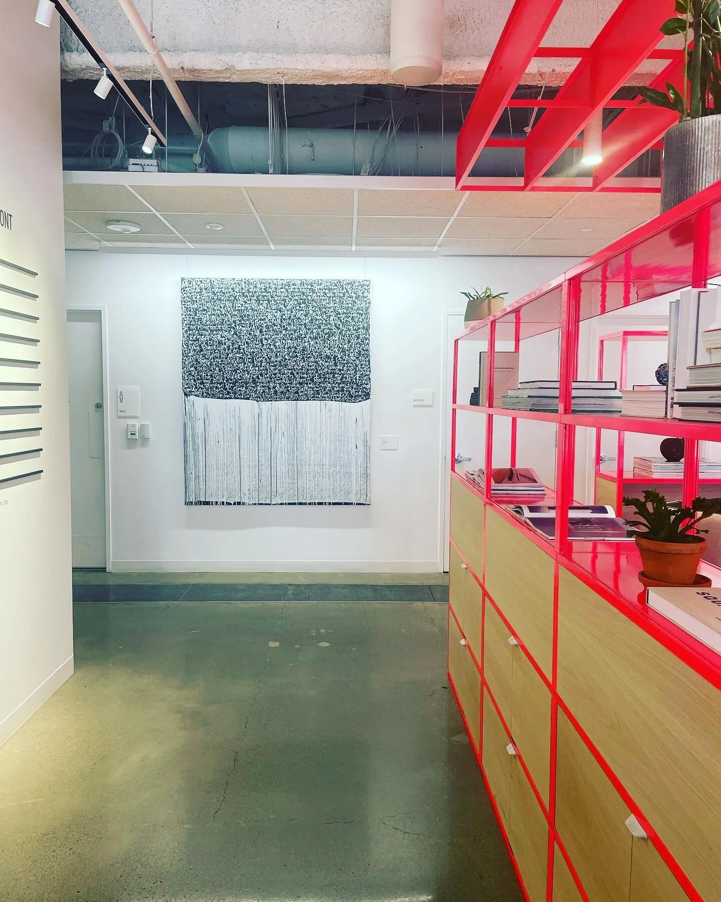 special painting to me and lovely to see it hanging in the show @gensler_design @genslerbayarea 

Rhythm 
With @zaidivecha 
On view now 
Gensler 45 Fremont st.
Suite 1500
SF CA

M-F  9-5
By appointment 

&ldquo;Blue Sky Windy Day&rdquo;
72&rdquo; x 6