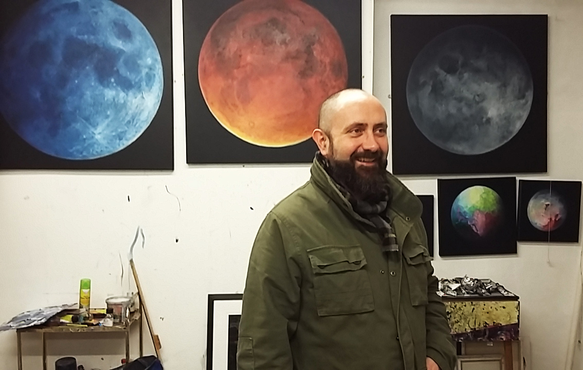 Artist Patrick O'Donnell