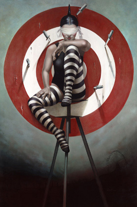 The Knife Thrower - Gill del Mace