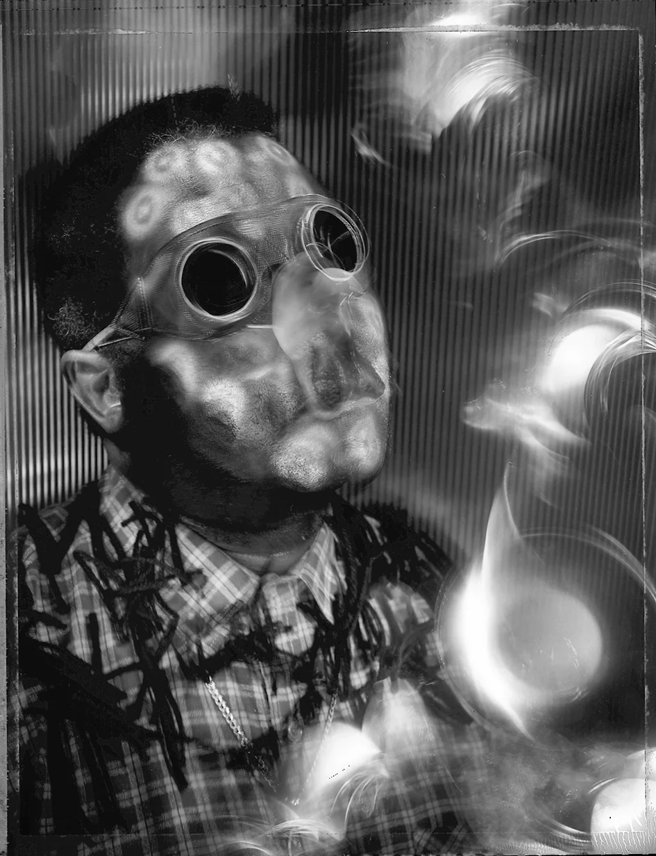  Portrait of John with Welders Goggles by John Gardner with Mark Andres and SWPC 