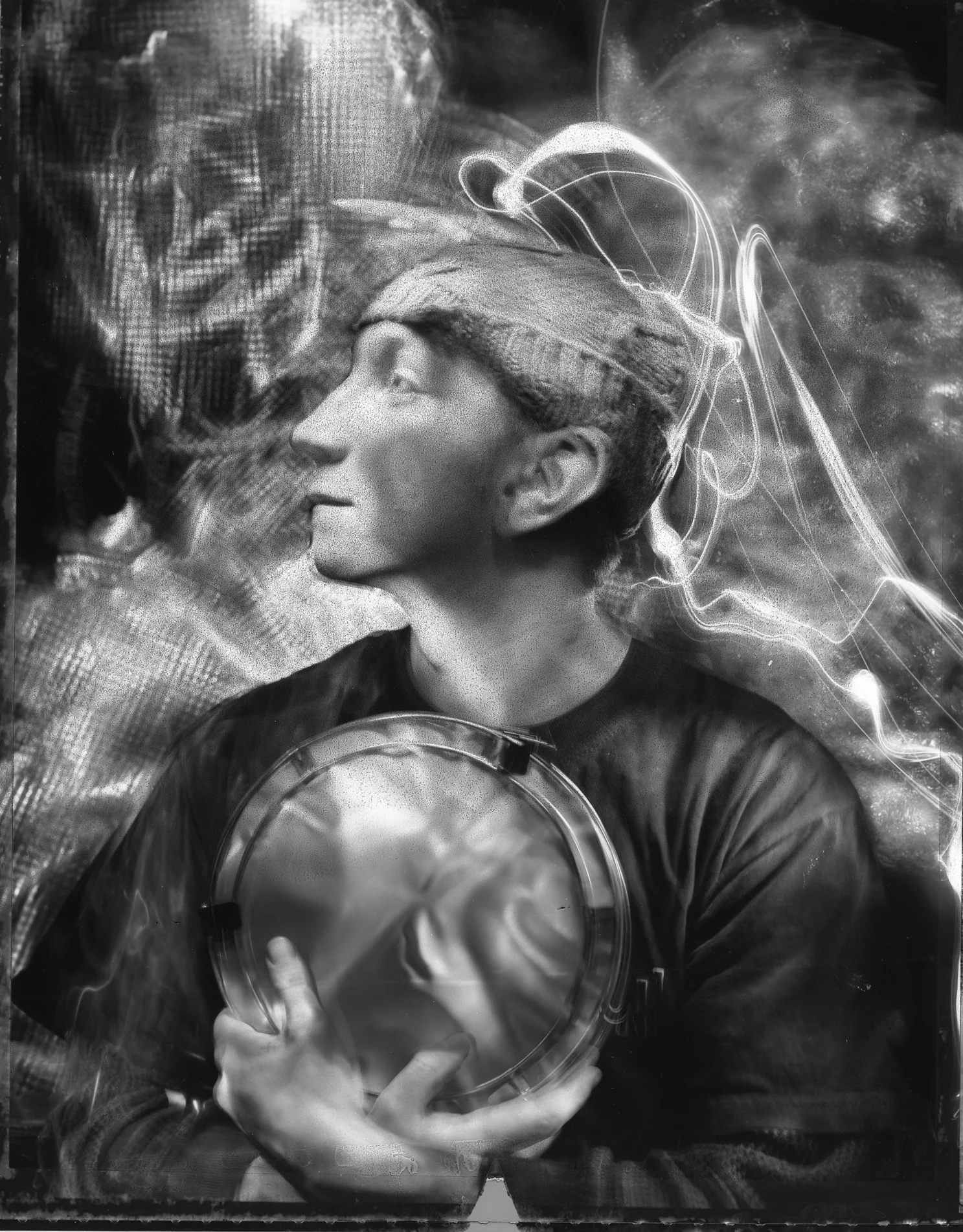  Portrait of a Man with a Medallion by Mark Andres 